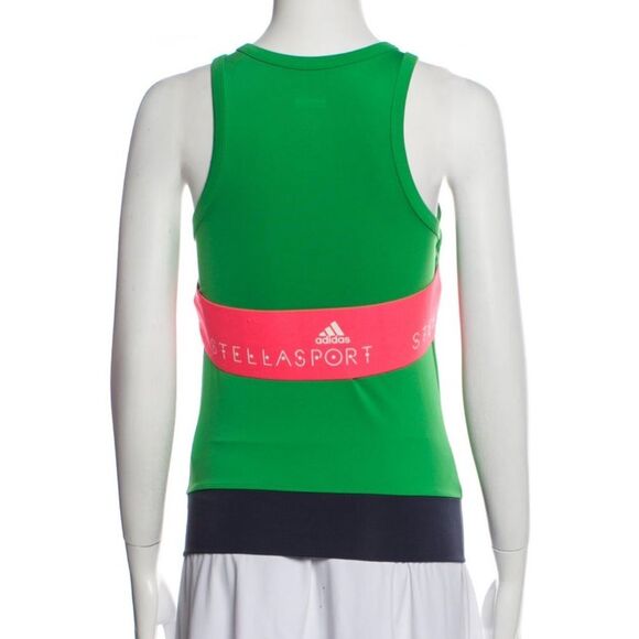 Adidas by Stella McCartney Climalite Green Tank Size M - Picture 3 of 4